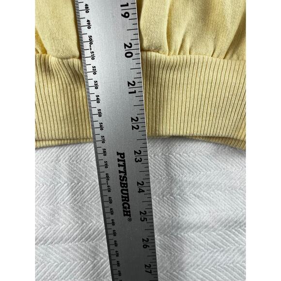 Womens Nok Nok Sweater L Excellent Cream V-Neck Pull Over Vintage - Picture 3 of 8